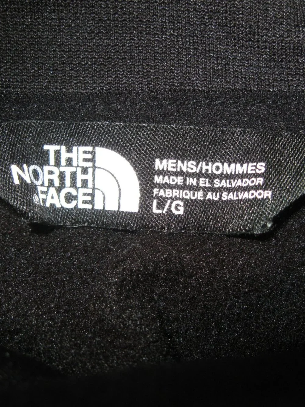 The‎ North Face Jacket Black Full Zip Outdoors  Size large